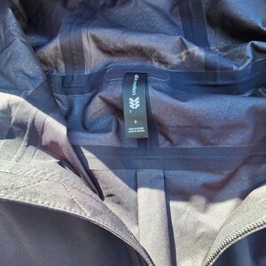 all in motion Black Men's Windbreaker Jacket